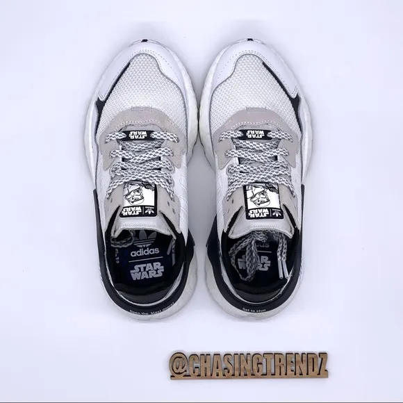 Adidas x Star Wars Night Jogger Storm Trooper Sneakers