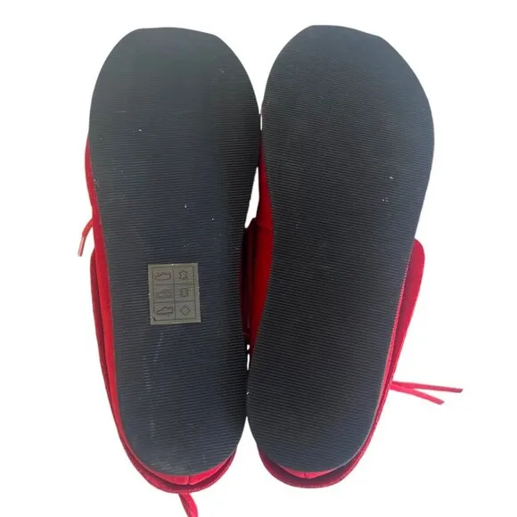 AKID Stone Red Nubuck Leather Moccasin Booties Ankle Boots Fringe A Kid Sz 1 1Y