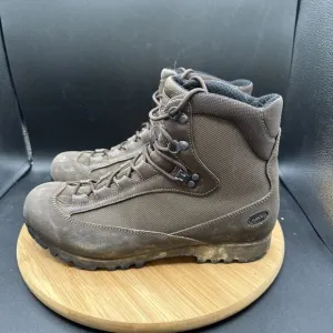 AKU British Army Issue Mens Size 9 Combat Boots High Liability Combat Brown