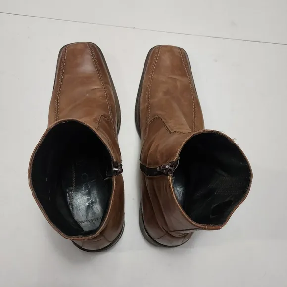 ALDO Vintage 80s 90s Men's Brown Leather Boots Size 43