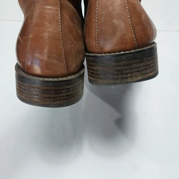 ALDO Vintage 80s 90s Men's Brown Leather Boots Size 43