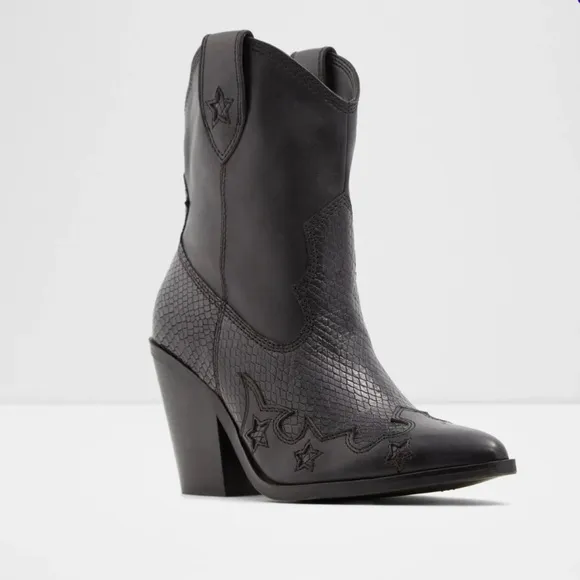 ALDO x Tezza Runaway Western Leather Boot