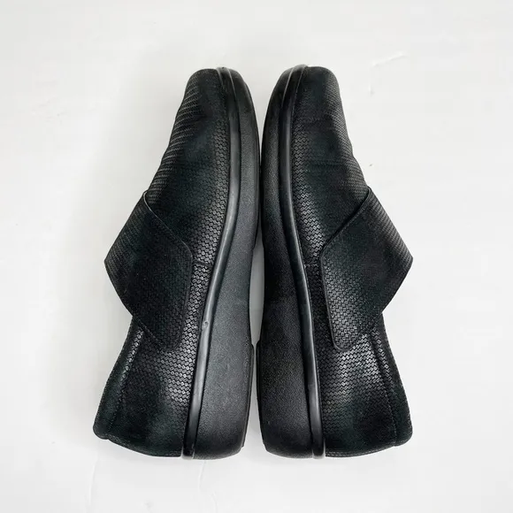 Alegria Qin Bob and Weave TRAQ Black Shoes Sz 39