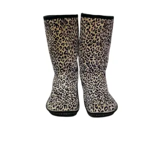 ALEGRIA Women's Leopard Print Fur Lining Boots NWOT Sz-10