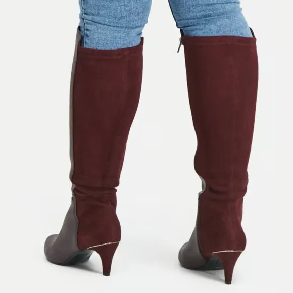 Alfani Women Hakuup Boots, Dark Berry
