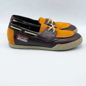 Alive custom 240g0 Classic Boat Sneakers by Ann Tiernan - size EU 38 women