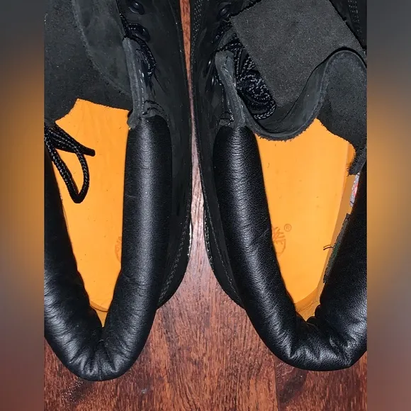 All black Timberland boots size 12 premium