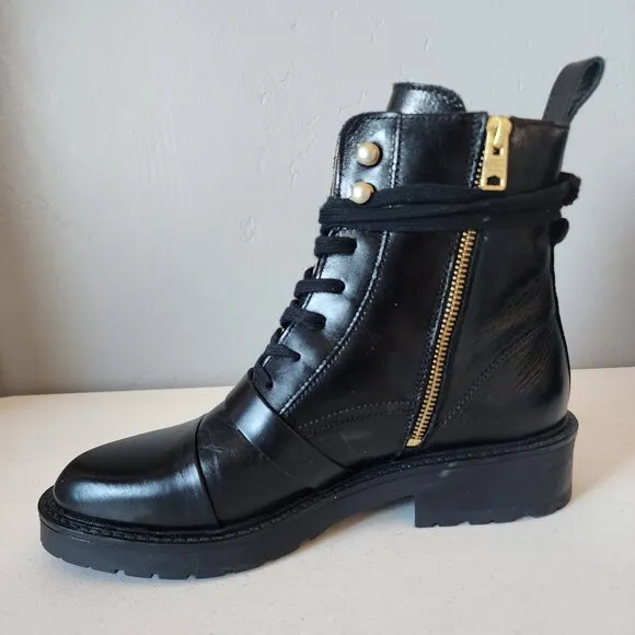 All Saints Combat Boots &quot;LIKE NEW&quot;
