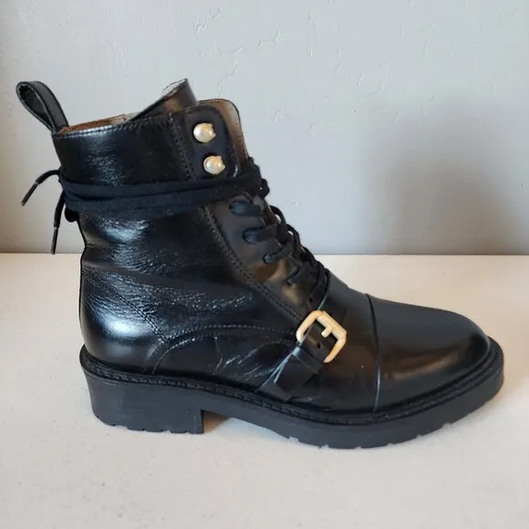 All Saints Combat Boots &quot;LIKE NEW&quot;