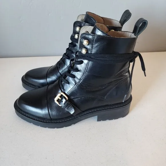 All Saints Combat Boots &quot;LIKE NEW&quot;