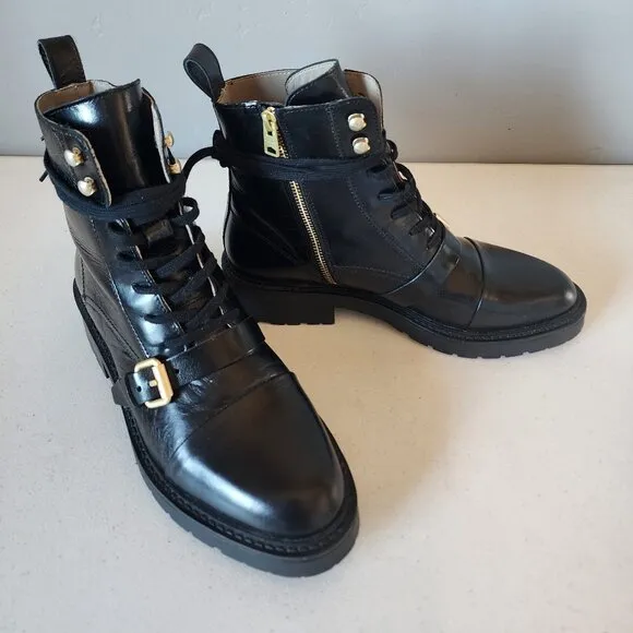 All Saints Combat Boots &quot;LIKE NEW&quot;
