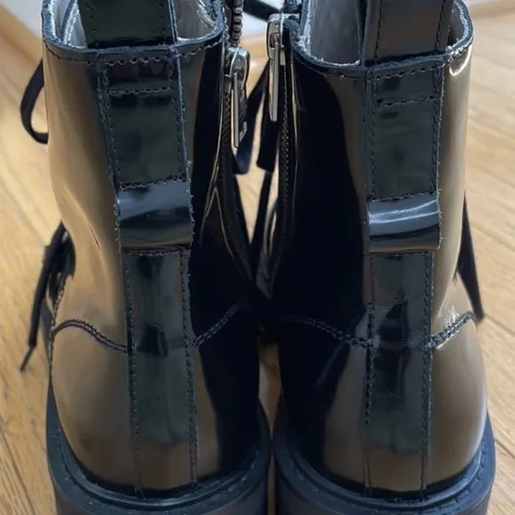All Saints Donita Lace up combat boots size 37 (7)