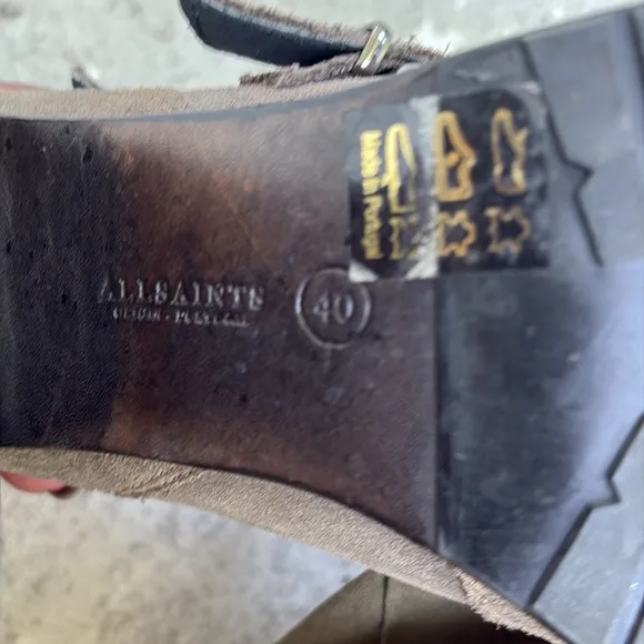All Saints Kurve ankle boot