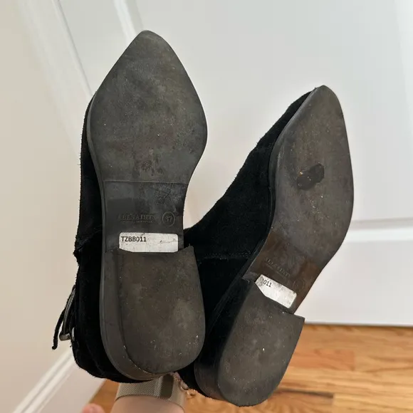 All Saints Suede Western Boots