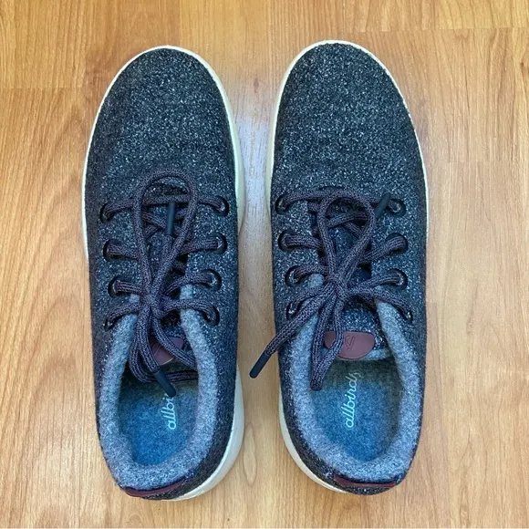 Allbirds Men’s Mizzle Navy Blue Lace Up Shoes Size 10