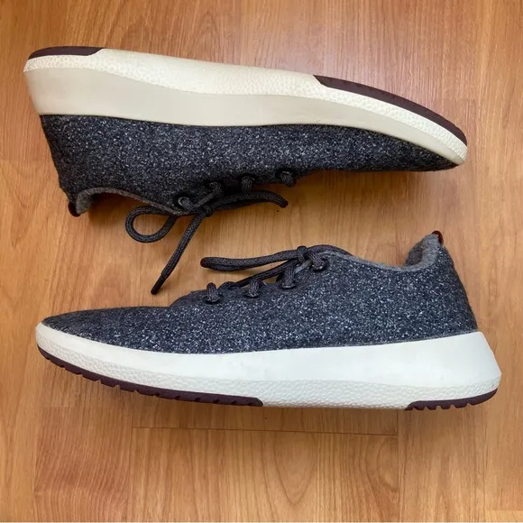 Allbirds Men’s Mizzle Navy Blue Lace Up Shoes Size 10
