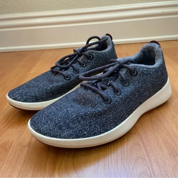 Allbirds Men’s Mizzle Navy Blue Lace Up Shoes Size 10
