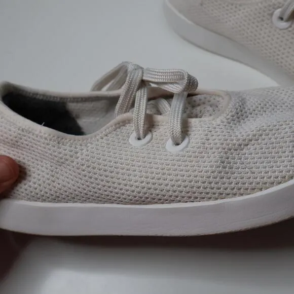 Allbirds Tree Skippers Women 10 Off White Casual Sneakers Mesh Running Shoes