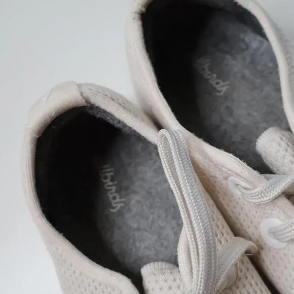 Allbirds Tree Skippers Women 10 Off White Casual Sneakers Mesh Running Shoes