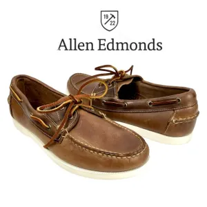 Allen Edmond‎ | Men’s 9D | Maritime Brown Leather Slip-On Classic Boat Shoe