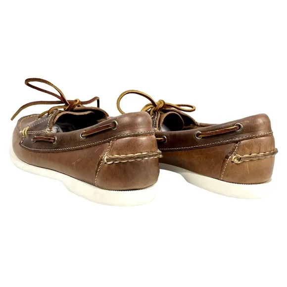 Allen Edmond‎ | Men’s 9D | Maritime Brown Leather Slip-On Classic Boat Shoe