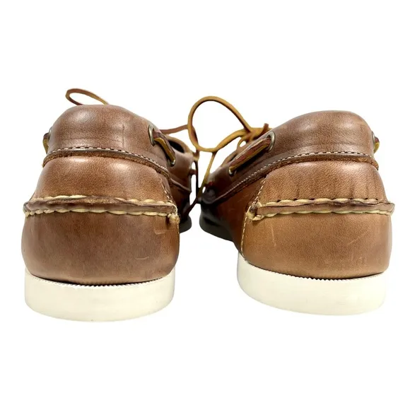 Allen Edmond‎ | Men’s 9D | Maritime Brown Leather Slip-On Classic Boat Shoe