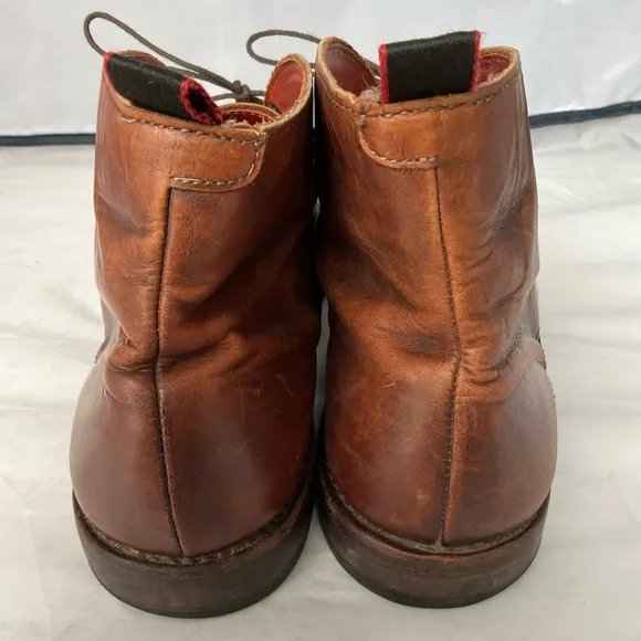Allen Edmonds Bleecker Street Brown Leather Chukka Boots Men's Size 10.5 E