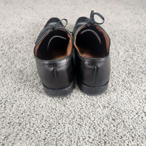 Allen Edmonds Shoes Mens Size 12 Carlyle 8830 Plain Toe Oxford Black‎ Leather