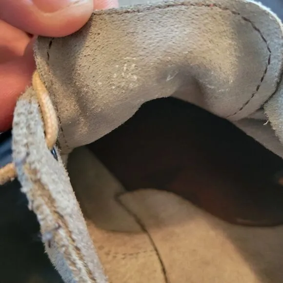 Allen Edmonds Strandmok Grey Cap-Toe Mens Suede‎ Oxford Shoes Size 11.5 D