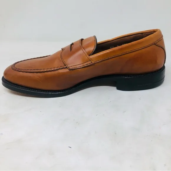 Allen Edmonds Tan Leather Penny Loafers