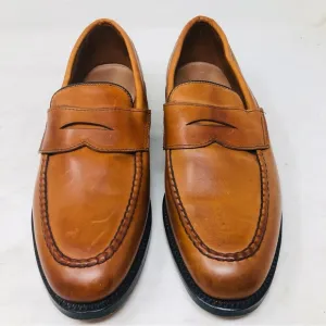 Allen Edmonds Tan Leather Penny Loafers