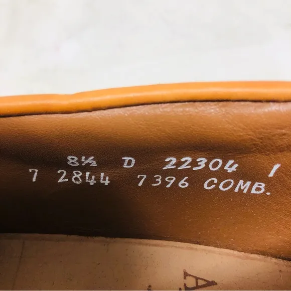 Allen Edmonds Tan Leather Penny Loafers