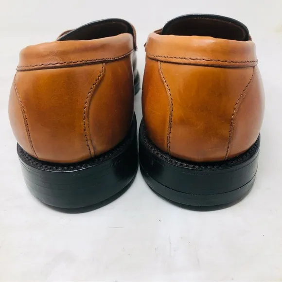 Allen Edmonds Tan Leather Penny Loafers