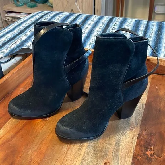 All Saints black boots size EU 36 size 5 US