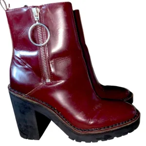 AllSaints Caleb leather boots size 37