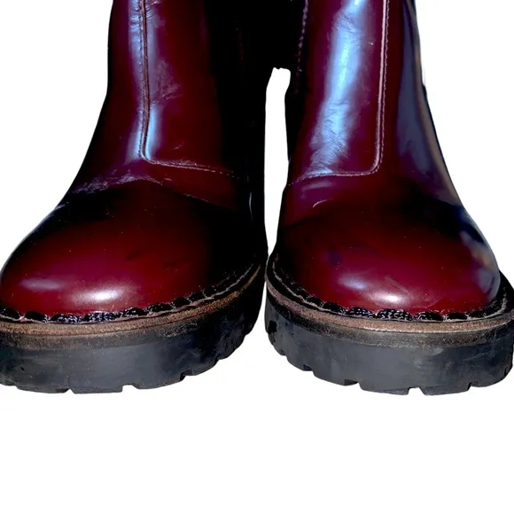 AllSaints Caleb leather boots size 37