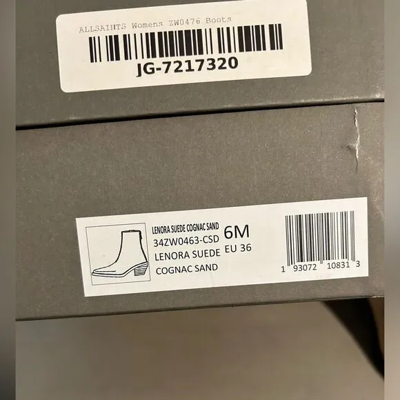 All Saints Lenora Boots new in box 6