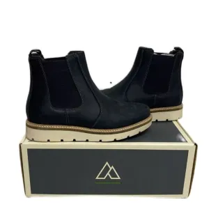 Alpine Design Women's Comfort Blaze Chelsea Boots Black Suede AD23WCW005 - 8.5