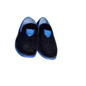 Amali Brady Royal Blue-Black Slip-on Dress Shoes Size 8