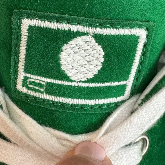 Angelo Pelle Italian Men’s Metropolis Green Suede Sneakers-9
