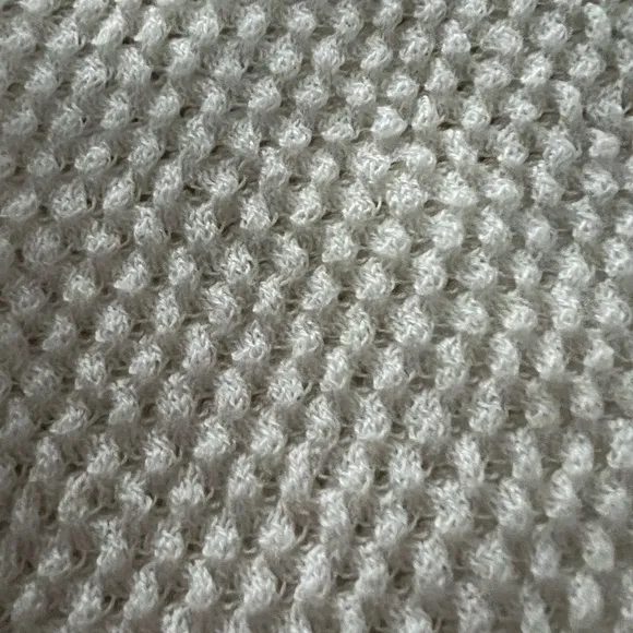 Anthropologie 3/4 sleeve light weight Pom Pom sweater S
