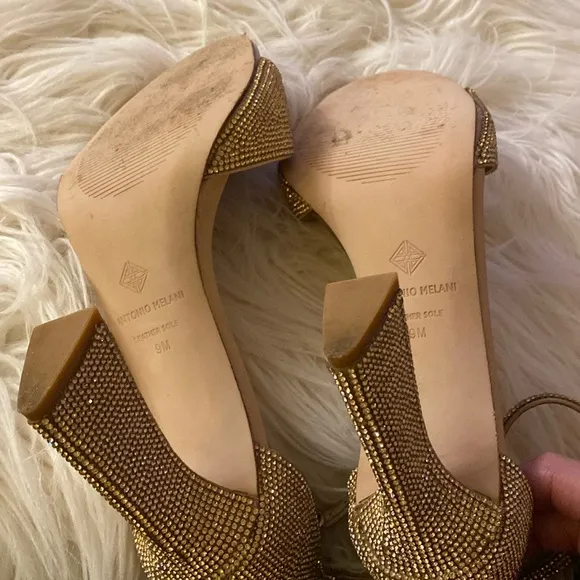 ANTONIO MELANI holiday sparkle shoes