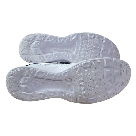 APL TECHLOOM TRACER Running Shoes Women Sz 10.5 White Black Leopard Animal Print