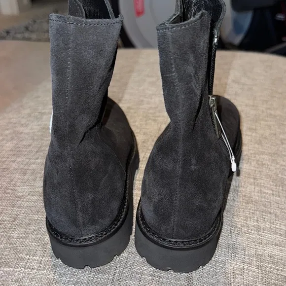Aquatalia Black Ankle Boots Sleek Minimalist Design