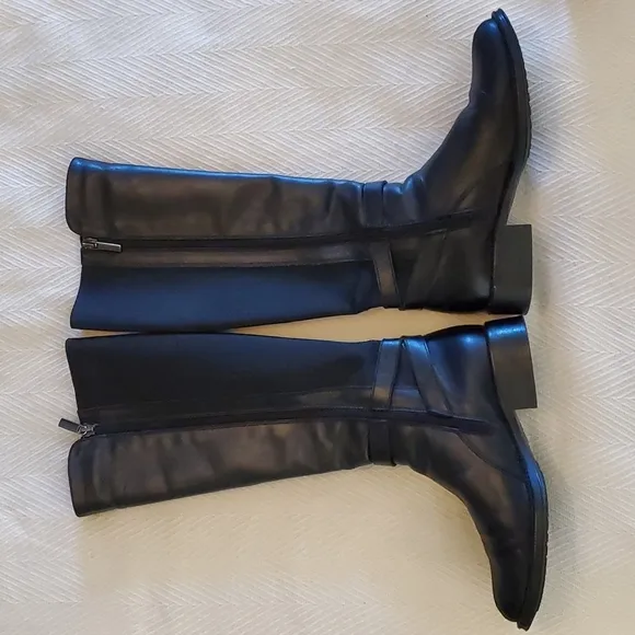 Aquatalia tall leather boots size 6