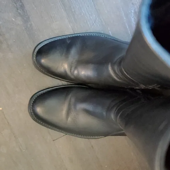 Aquatalia tall leather boots size 6