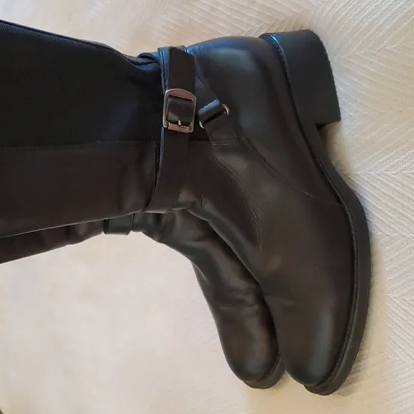 Aquatalia tall leather boots size 6