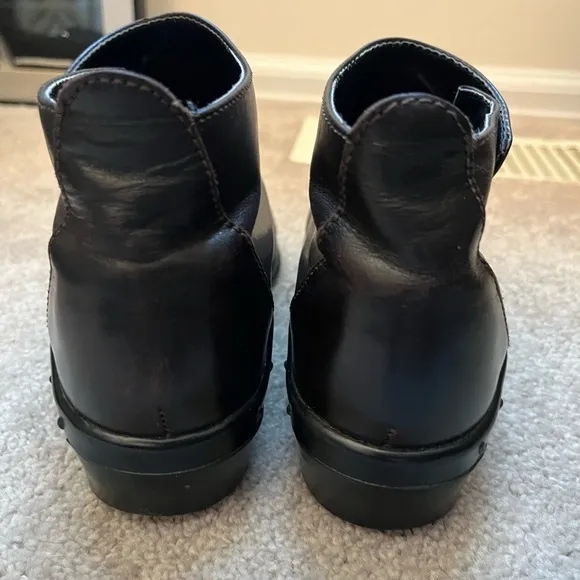 Ariat 3 Snap Spat Women’s Brown Leather Chelsea Ankle Boots Size 6.5M