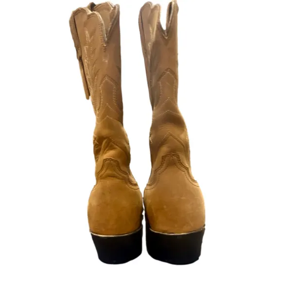 Ariat Heeled Western Cowgirl / Cowboy Boots Vintage Leather, Women’s 8.5