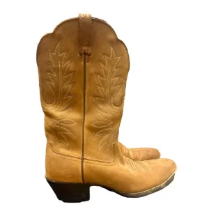 Ariat Heeled Western Cowgirl / Cowboy Boots Vintage Leather, Women’s 8.5